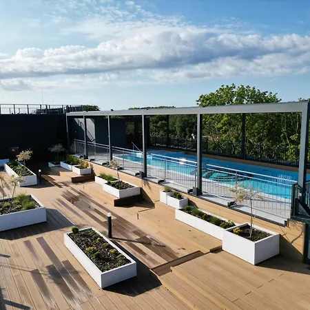 公寓 Seaside Garden Blue 斯维诺乌伊希切