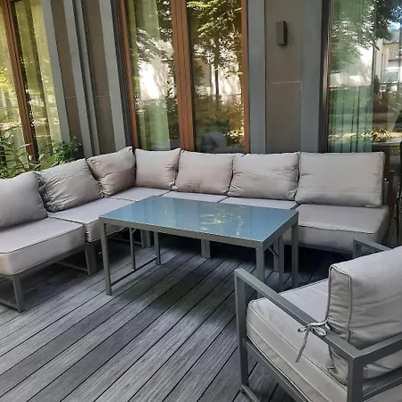 Apartment Seaside Garden Blue