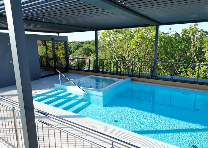 Seaside Garden Blue Апартаменты Свиноуйсьце