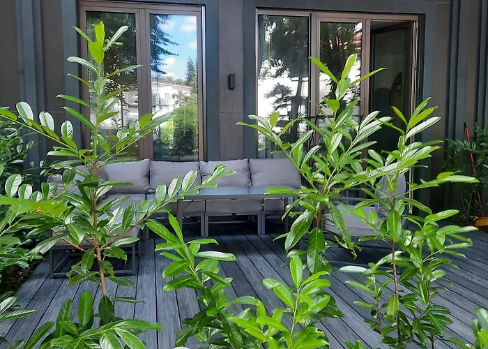 Апартаменты Seaside Garden Blue Свиноуйсьце